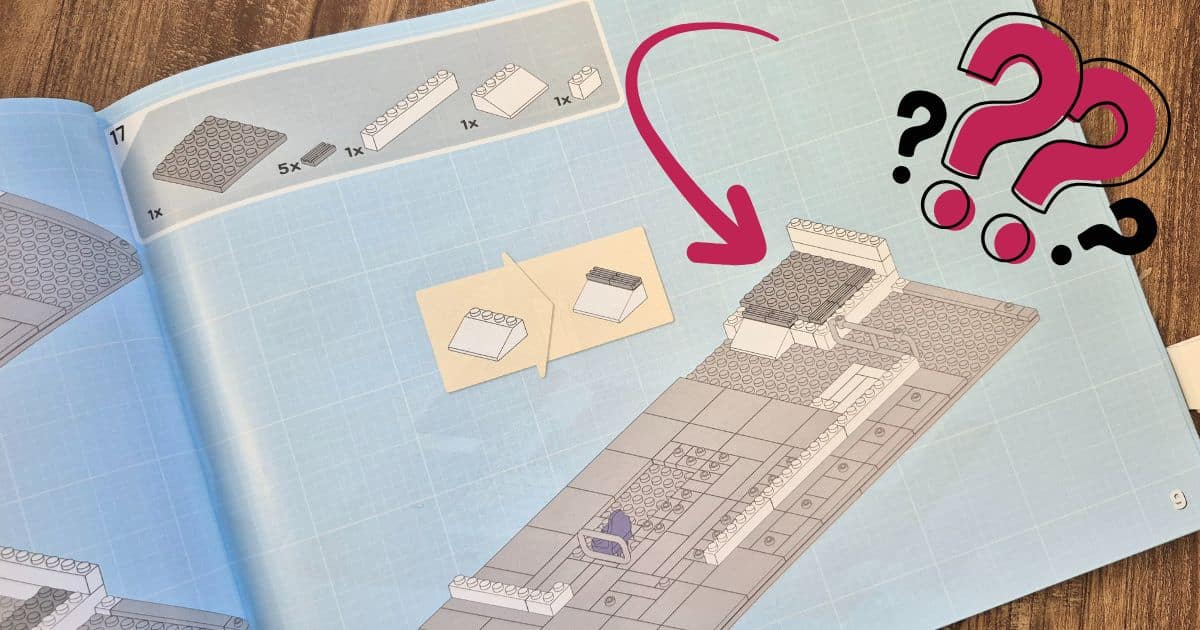Farbbeispiel in der Anleitung von Playtive Clippys , bei der man sieht, dass der exakte Farbton nicht ersichtlich ist